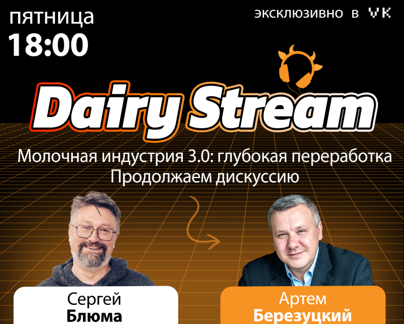 Молочная индустрия 3.0: глубокая переработка — продолжаем дискуссию. Артем Березуцкий. DairyStream